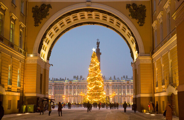 Питер в декабре фото