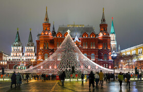 НОВОГОДНИЙ СЮЖЕТ В МОСКВЕ