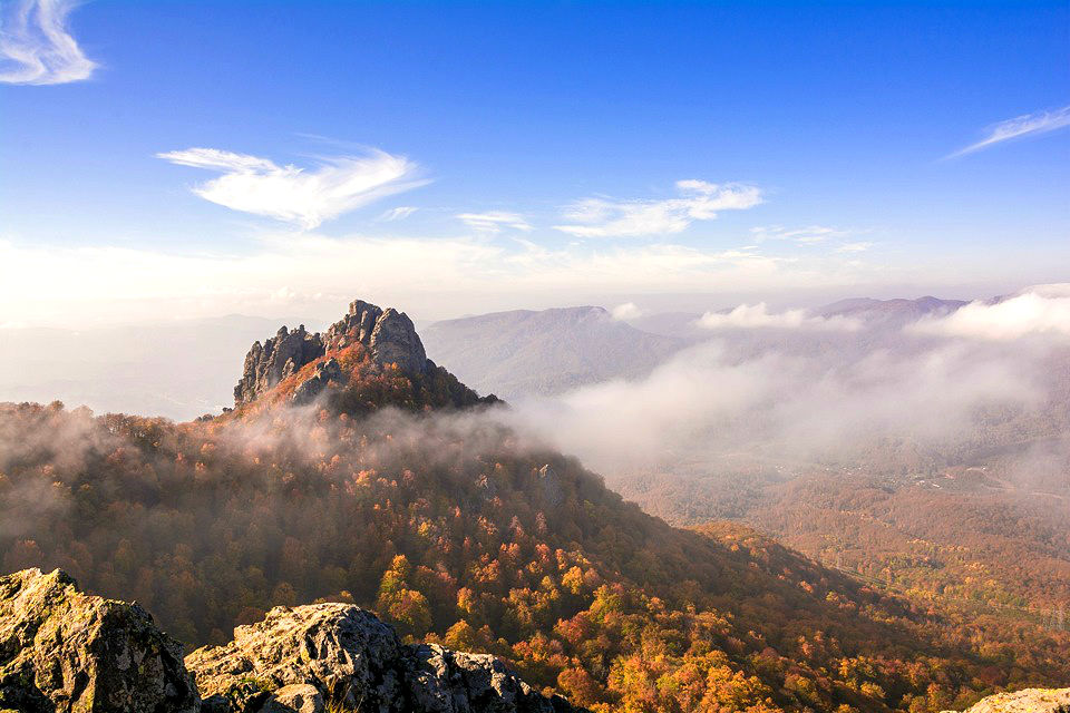 Краснодарское горе. Гора индюк Краснодарский край. Гора индюк Туапсе. Гора индюк Туапсе фото. Гора индюк осень Туапсе.