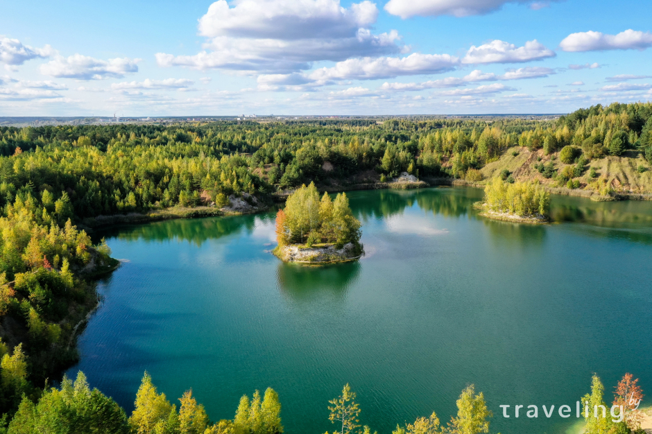 Меловой карьер белгород фото