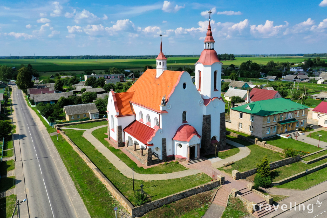 Костел в Солах