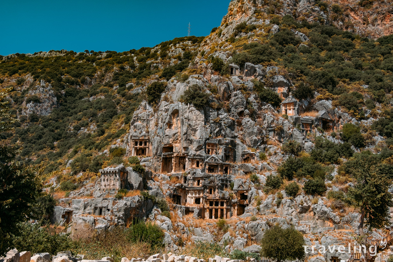 Ликийские гробницы Миры