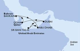 Круиз по ОАЭ «Жемчужины Персидского залива»