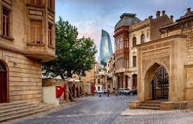 Лето в огенном Азербайджане 