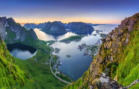 Норвежские фьорды для туристов с визой!