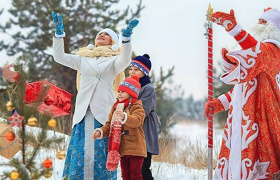 Новогодняя сказка в Березинском заповеднике