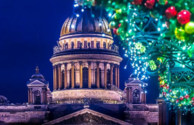 Новогодний ЖД тур в Санкт-Петербург