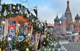 Новогодний Ж/Д тур в Москву