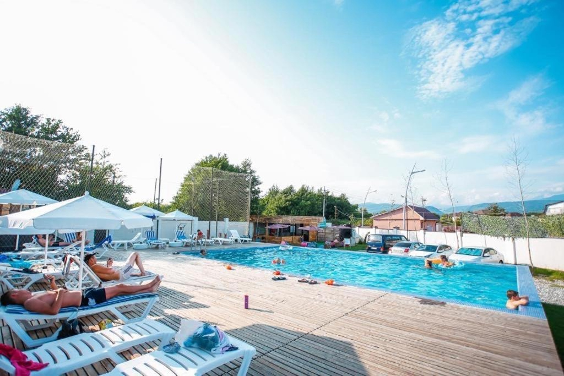 Абхазия, Сухум! Отельный комплекс AKUA RESORT&VILLAS!  Большой БАССЕЙН и ресторан на территории 1