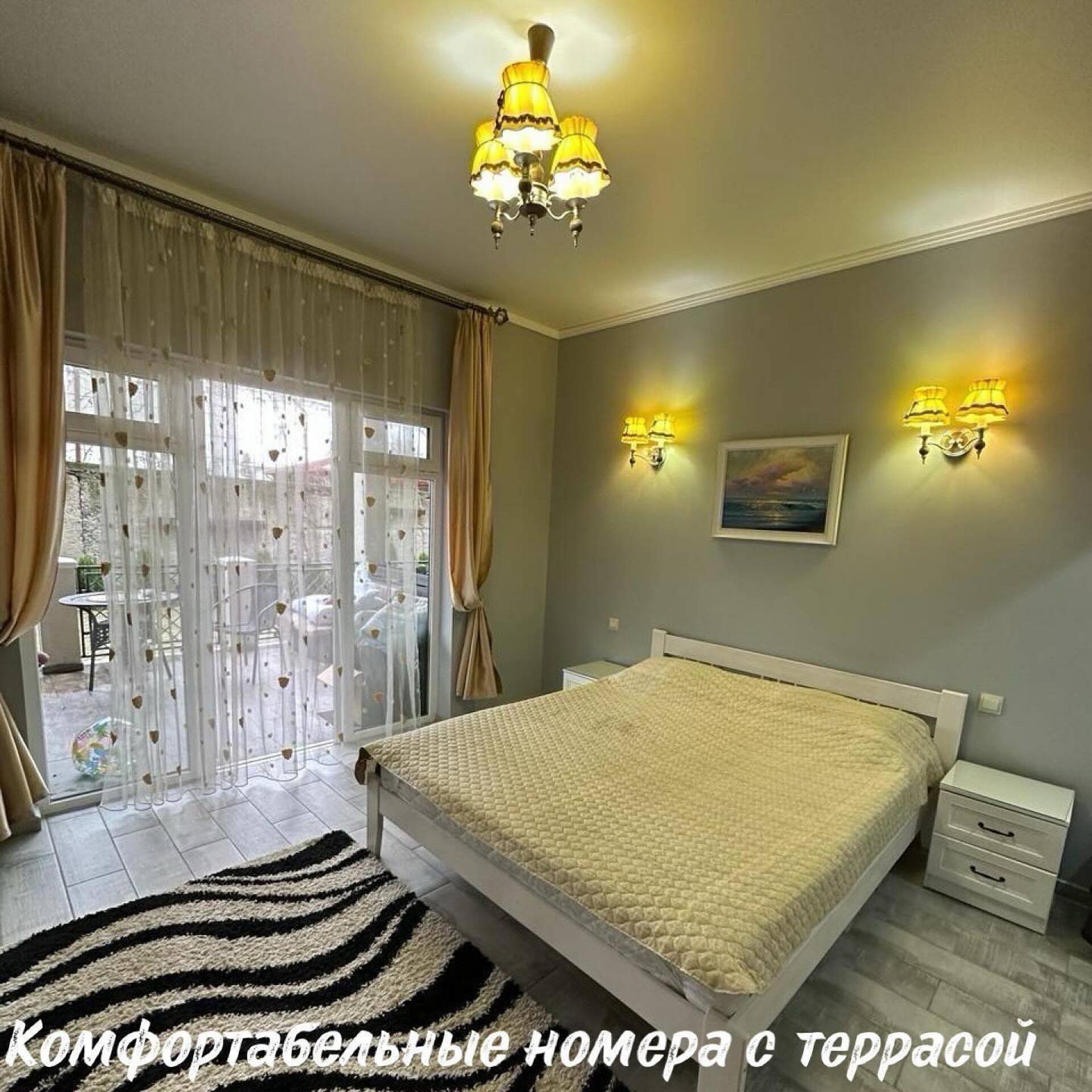 Сухум, гостевой дом ДЭЯ на самолёте! АКЦИЯ 2+1. Всего 3-5 минут от моря! 4
