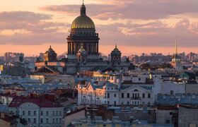 Питер+Карелия, насыщенный тур:обзорная экскурсия, Рускеала, водопады Ахинкоски, Петергоф.