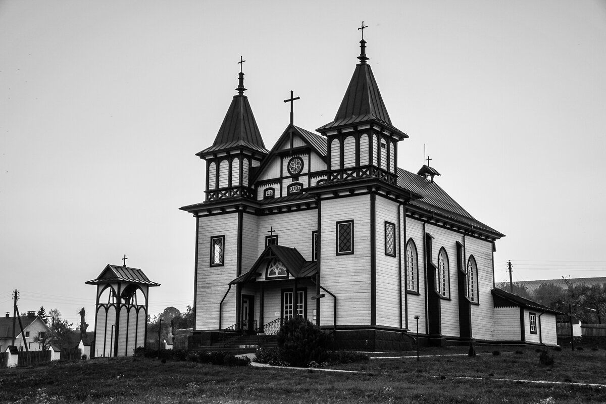Полонечка костел деревянный святого Юрия
