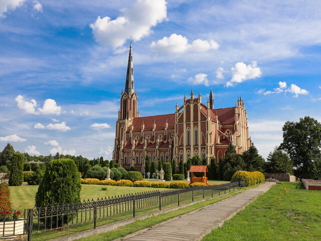 Троицкий костел в Гервятах