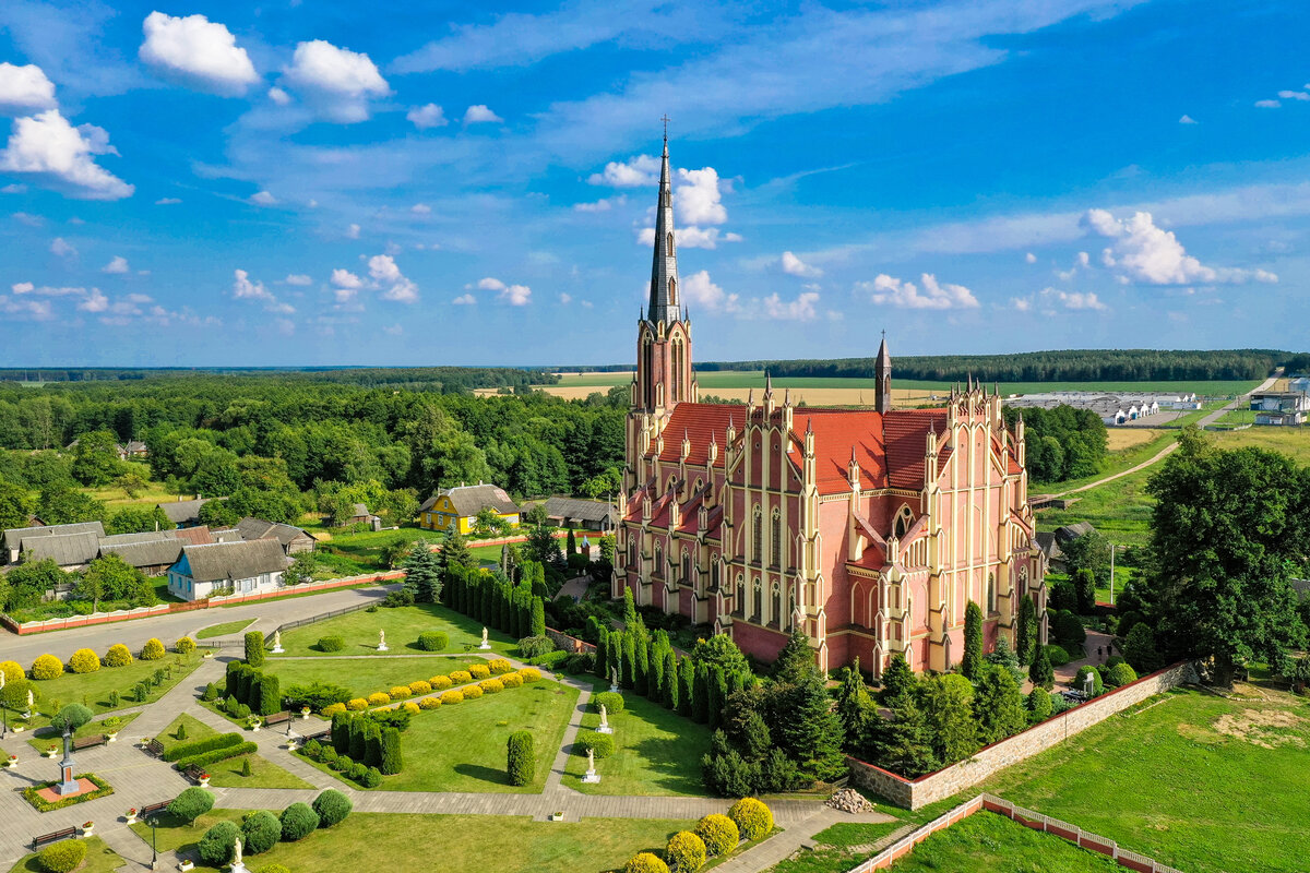 Троицкий костел в Гервятах
