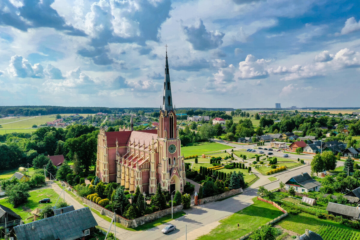 Гервяты Троицкий костел