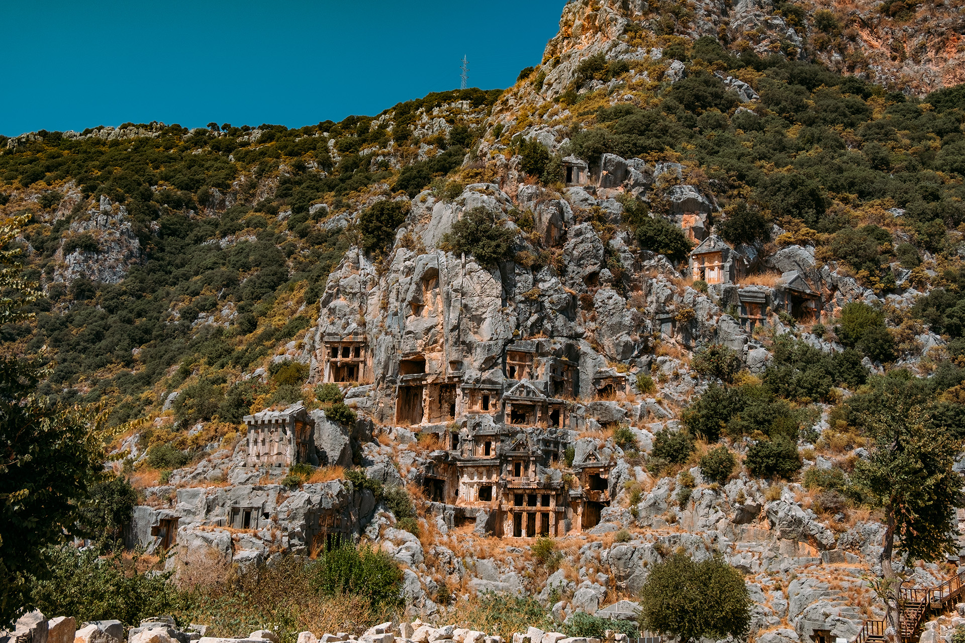 Ликийские гробницы Миры