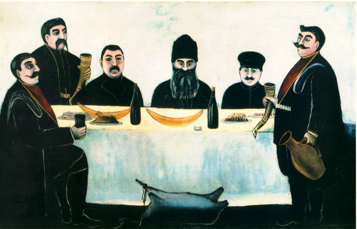 Грузинское застолье
