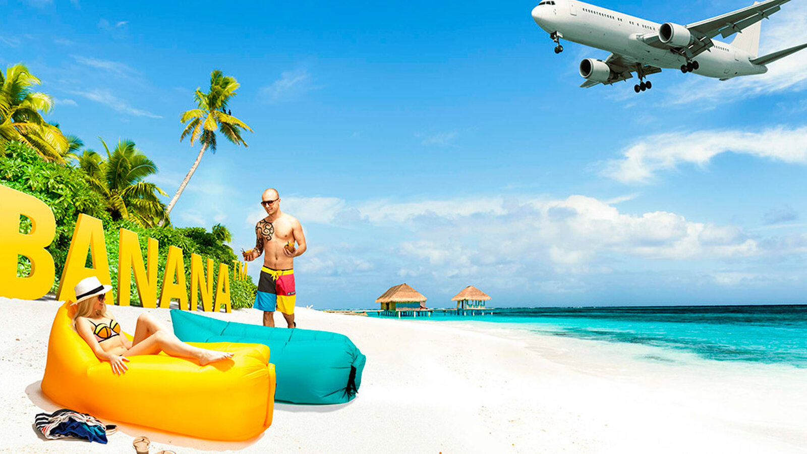 Шезлонг в кармане: экономим на пляже с Banana Air Sofa