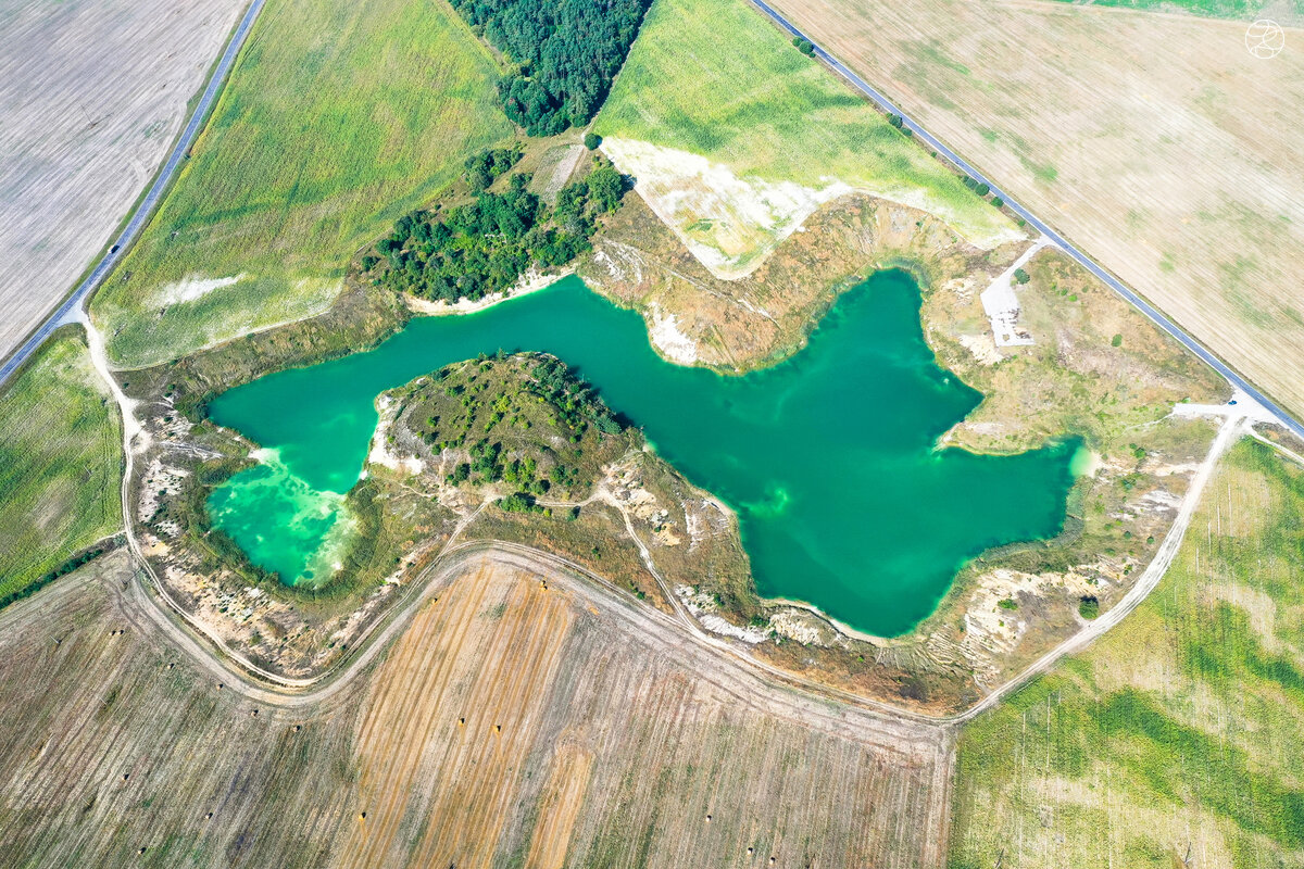 Меловой карьер в Кабаках
