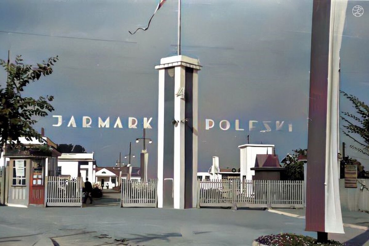 Полесская ярмарка в Пинске в 1935 году