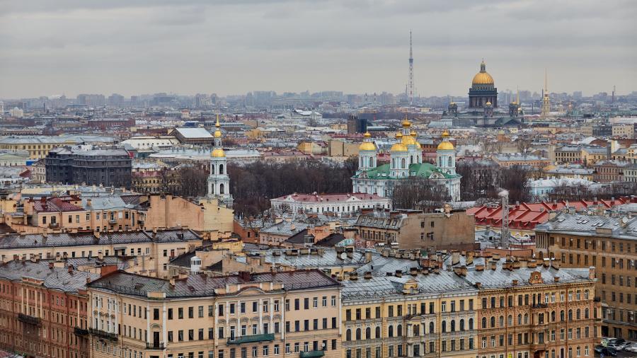 Ноябрьские праздники в Северной столице России main photo
