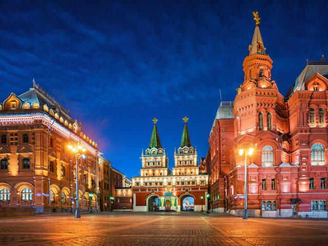 Классическая Москва на поезде