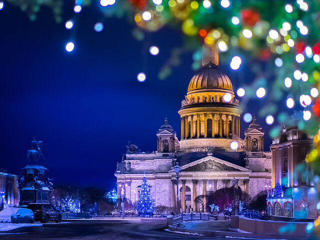 Автобусный тур на Новый Год в Санкт-Петербург!